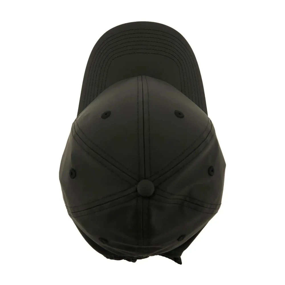 Rains Zwarte hoeden voor regenachtige dagen Black Unisex