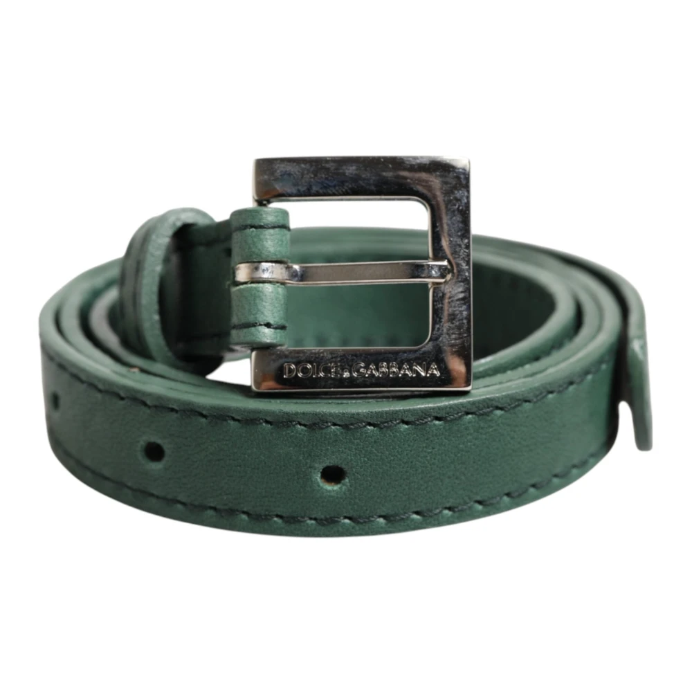Dolce & Gabbana Men's Green Waist Belt - Belts - One Size - Accessories