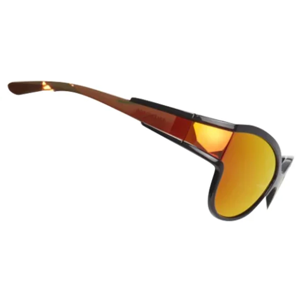 Balenciaga Vintage Pre-owned Acetate sunglasses Orange Dames