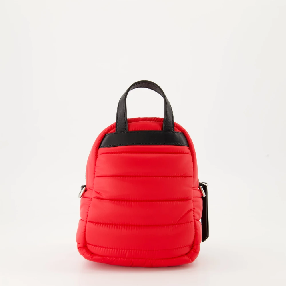 Moncler Rode Waterdichte Nylon Schoudertas Red Dames