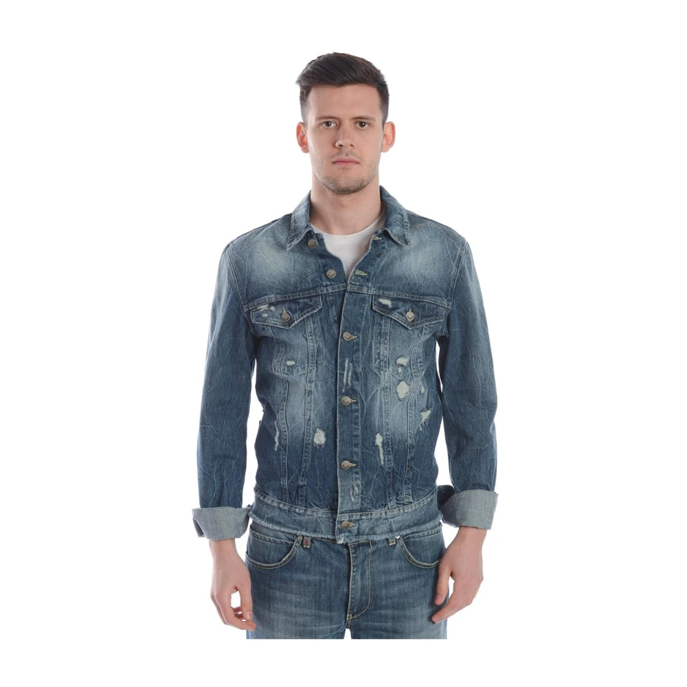 Jackets > Denim Jackets - - Daniele Alessandrini - Modalova