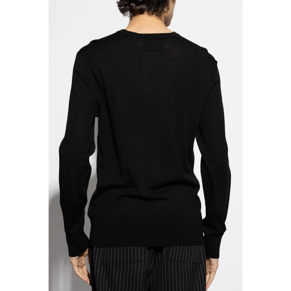 AllSaints Wollen trui Mode Black Heren