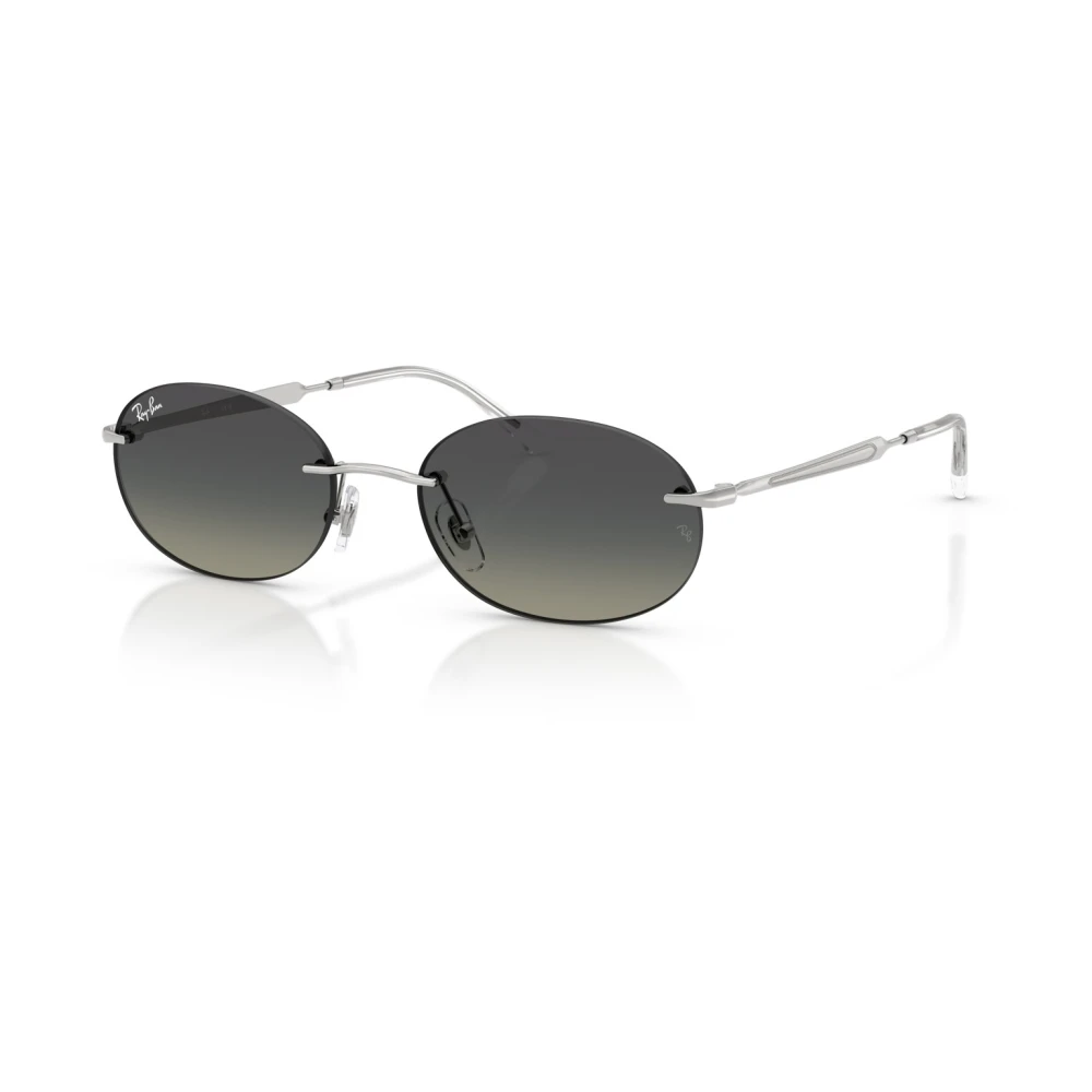 Ray-Ban , Sunglasses, Unisex, Gray, 54 Mm, Oval Sunglasses