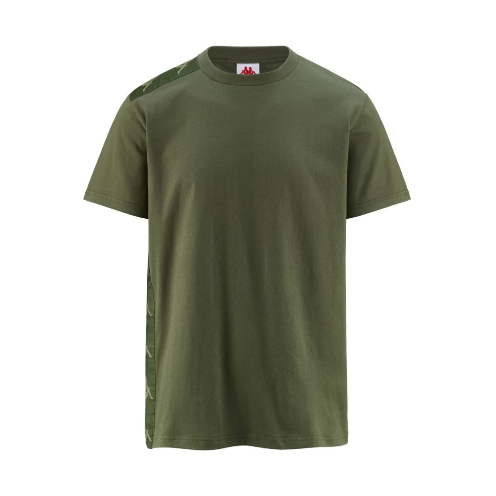 Kappa Korte Mouw T-shirt Green Heren