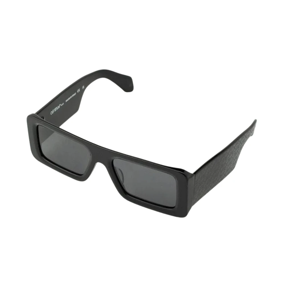 Off White Unisex Black Sunglasses, 55 Mm, Troy Sunglasses