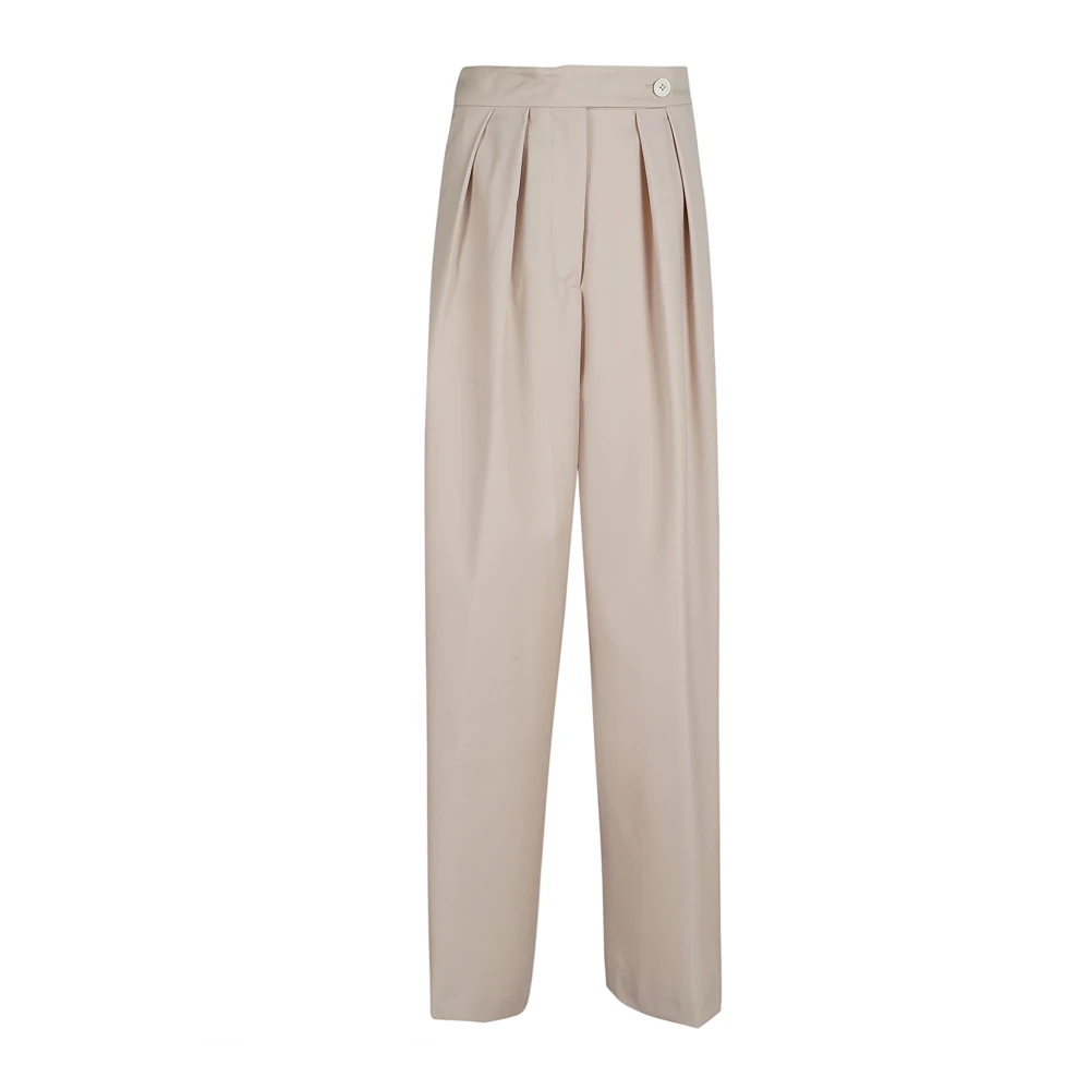 Dries Van Noten Neutrale broek voor vrouwen Aw24 Beige Dames