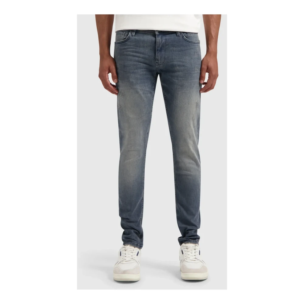 Pure Path Denim Blue Grey Stijlvolle Jeans Blue Heren
