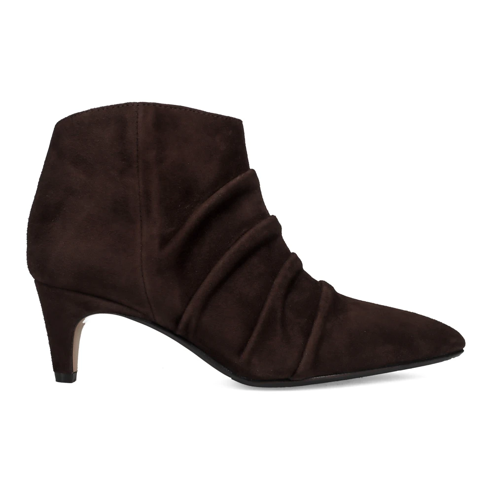 L'arianna Vrouw Bruin Schoenen Dames, 37 Eu, Leer, Tronchetto Enkellaars