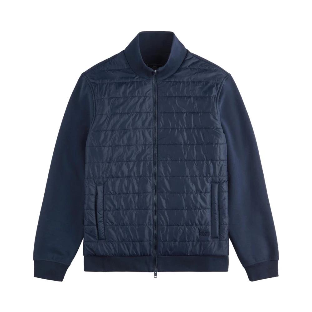 Fay Men's Blue Quilted Jacket