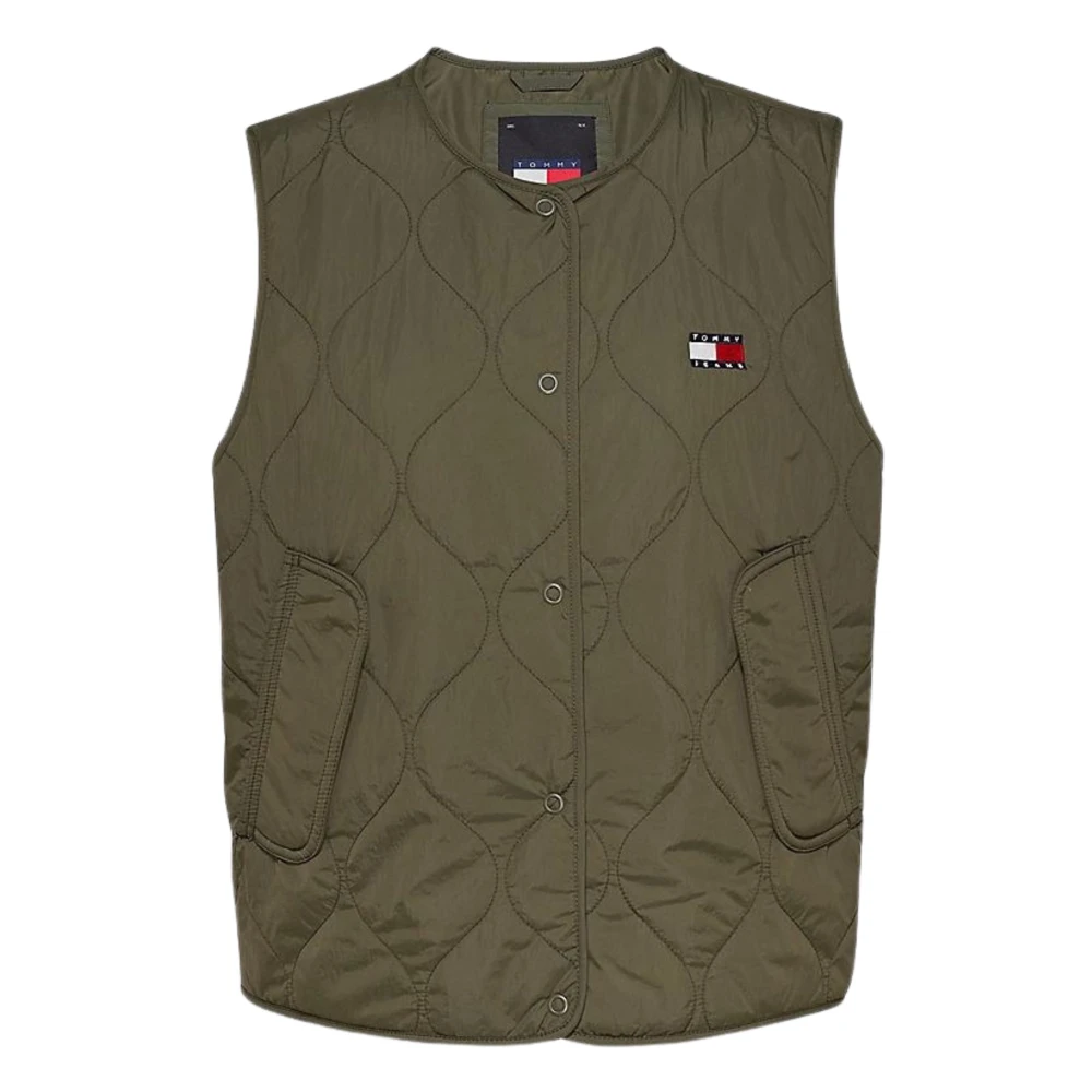 Tommy Hilfiger Groene Jassen voor Mannen Green Dames