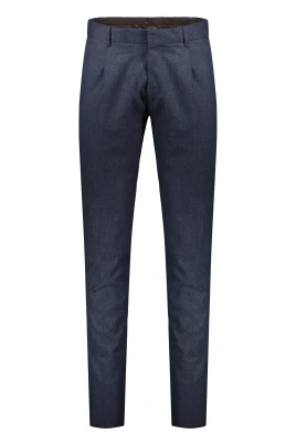 Slim byxor med elegant ficka