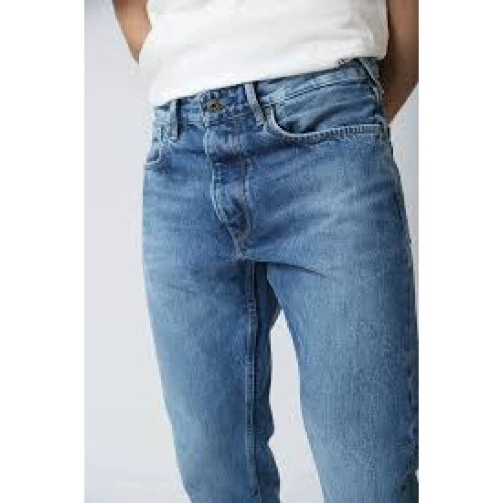 Pepe Jeans Slim Skinny Denim Jeans Blauw Blue Heren
