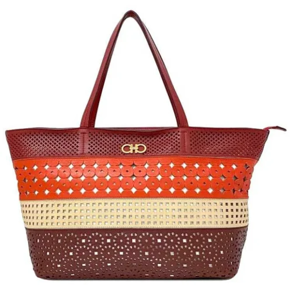 Salvatore Ferragamo Pre-owned Fabric totes Multicolor Dames