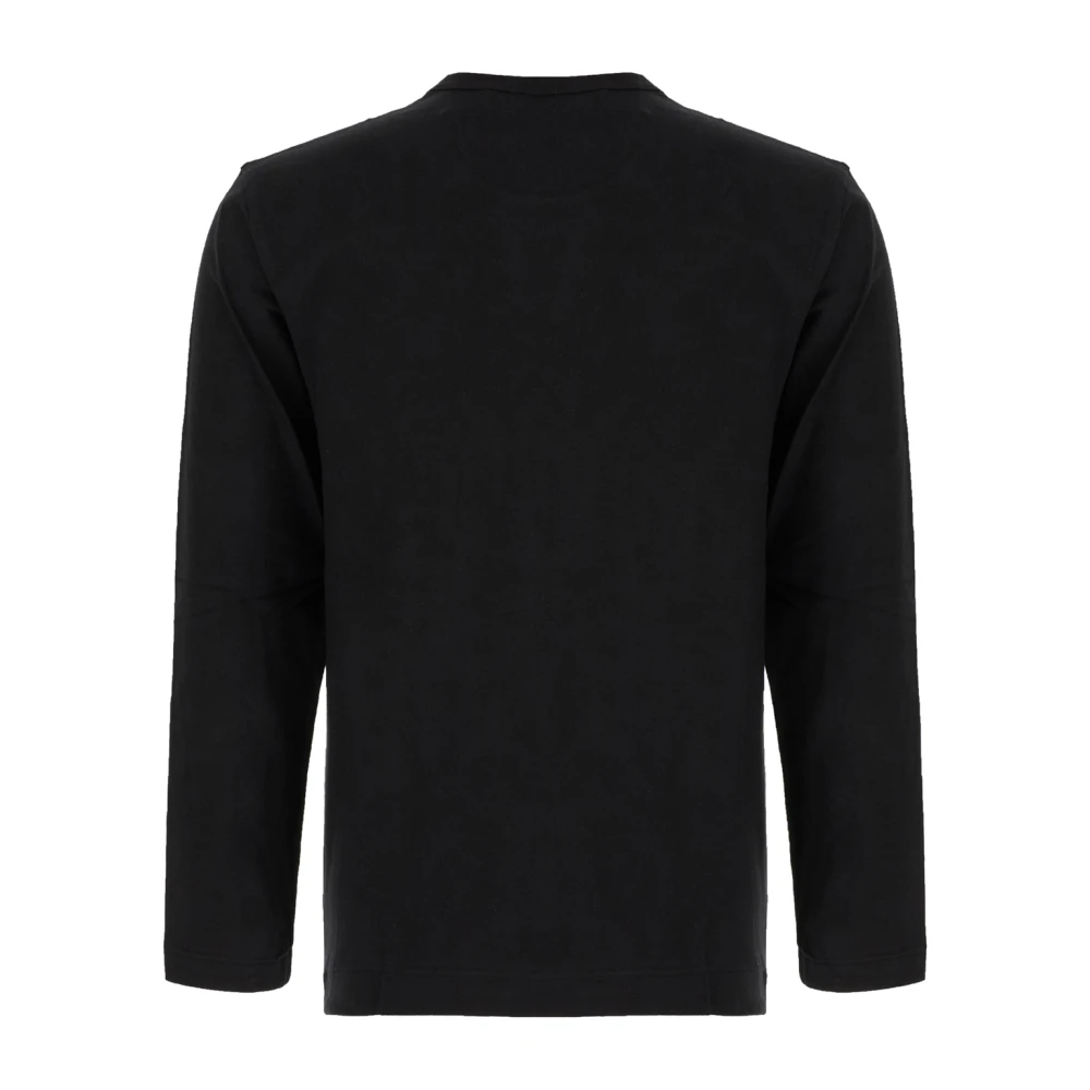 Comme des Garçons Play Casual Katoenen T-Shirt voor Mannen Black Heren