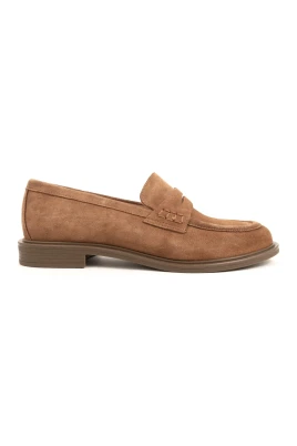 Bruna Stängda Loafers