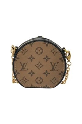 Pre-owned Monogram Reverse Boite Chapeau Axelremsväska