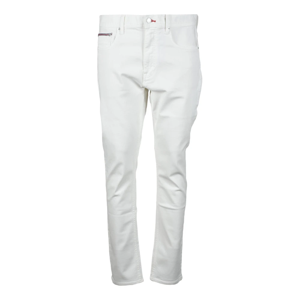 Tommy Hilfiger Klassieke jeans met stretch stofmix White Heren