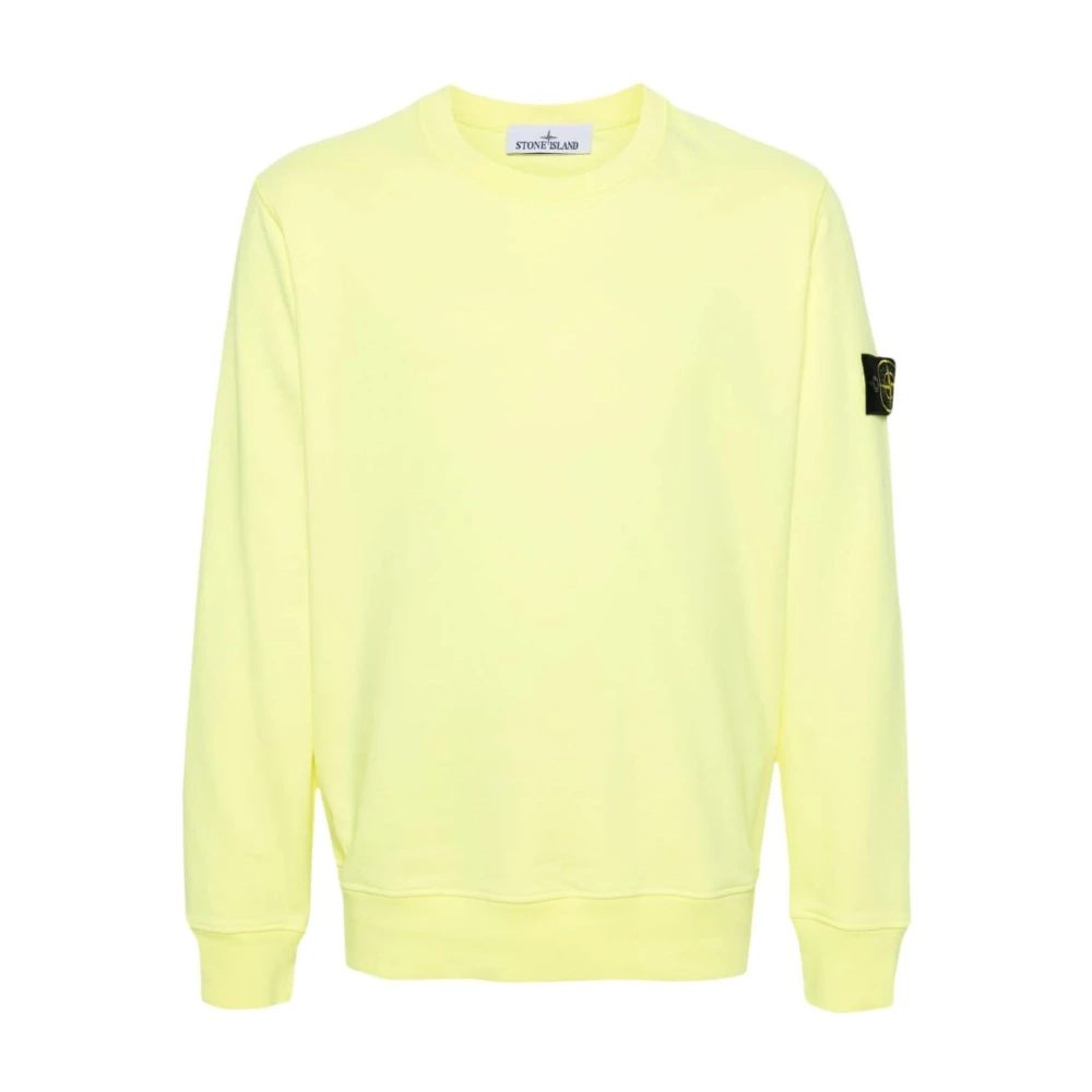 Stone Island Gele Sweatshirt voor Heren Yellow Heren