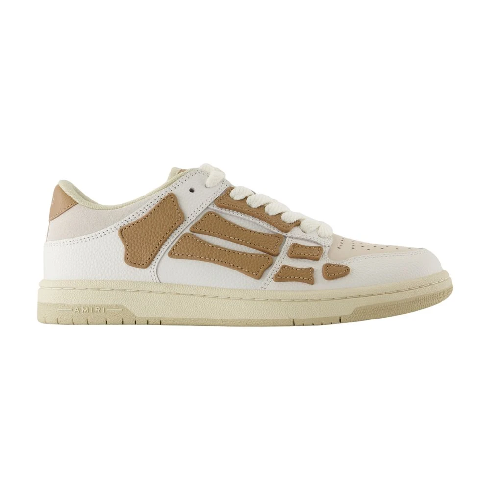 Amiri Men's Brown Sneakers, 7 Uk, Low Top Leather Trainers