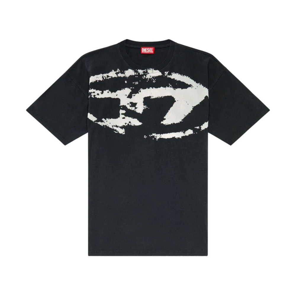 Diesel Men's Black T-Boxt-N14 Crewneck T-Shirt - T-Shirts - M - Tops