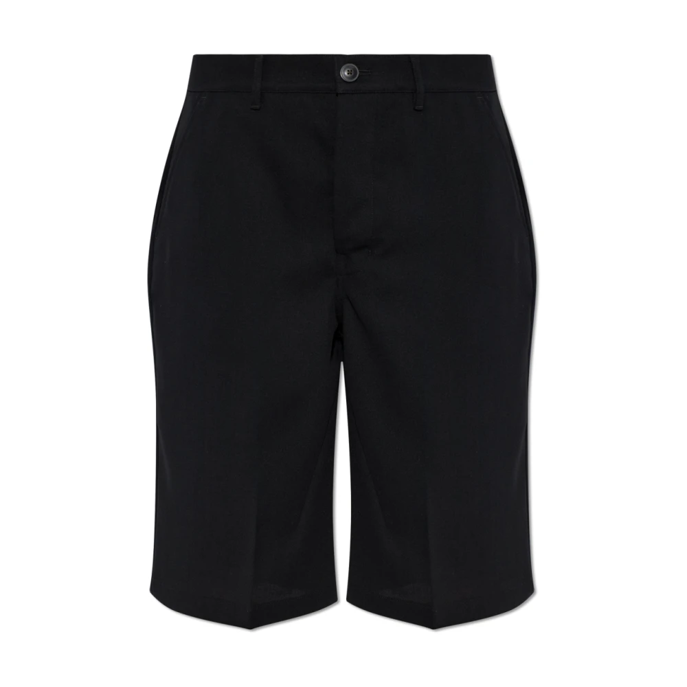 Rick Owens Tailored Work Shorts - Female - Bermudas - Black - W28 - Shorts