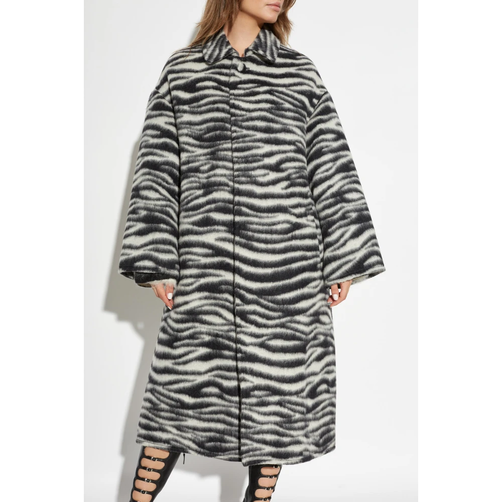 Marc Jacobs Jas met dierenprint Gray Dames