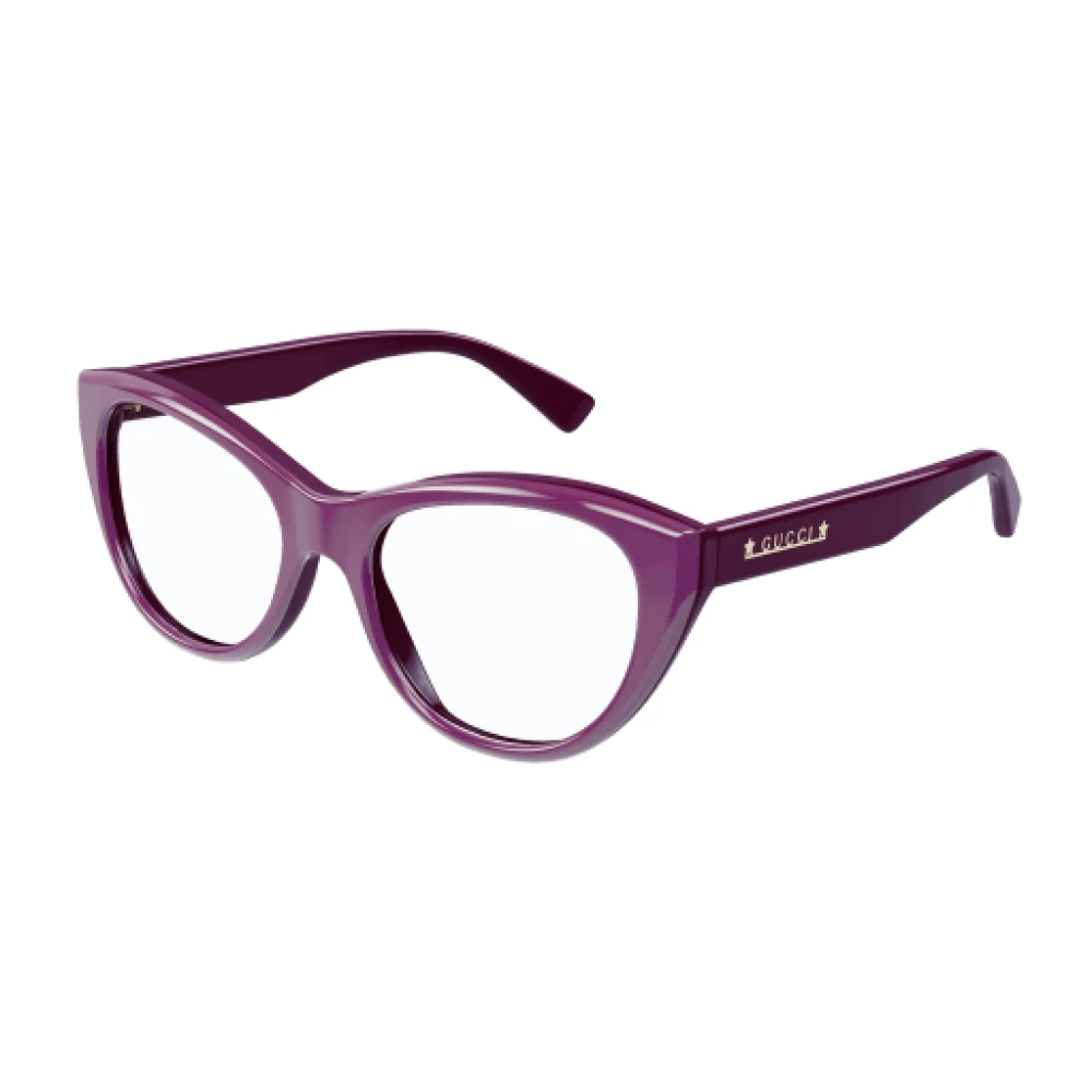 Gucci Vierkante Glamour Bril Pink Unisex