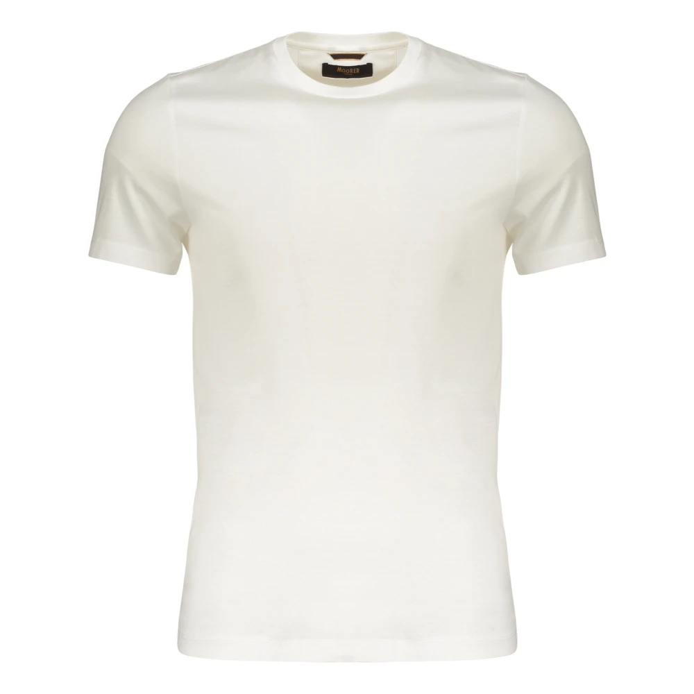 Moorer - Tops > T-Shirts - White - Moorer - Modalova
