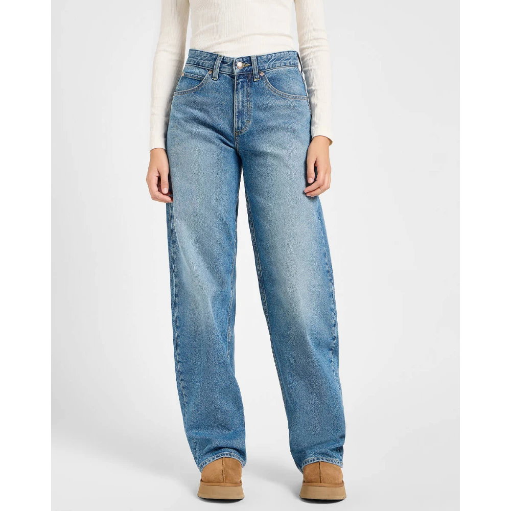 Lee Rider Jeans Blue Dames