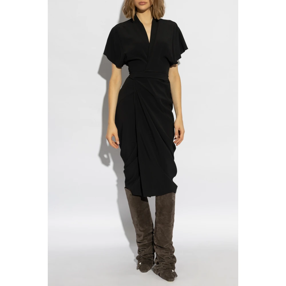 Rick Owens Wikkeljurk Black Dames