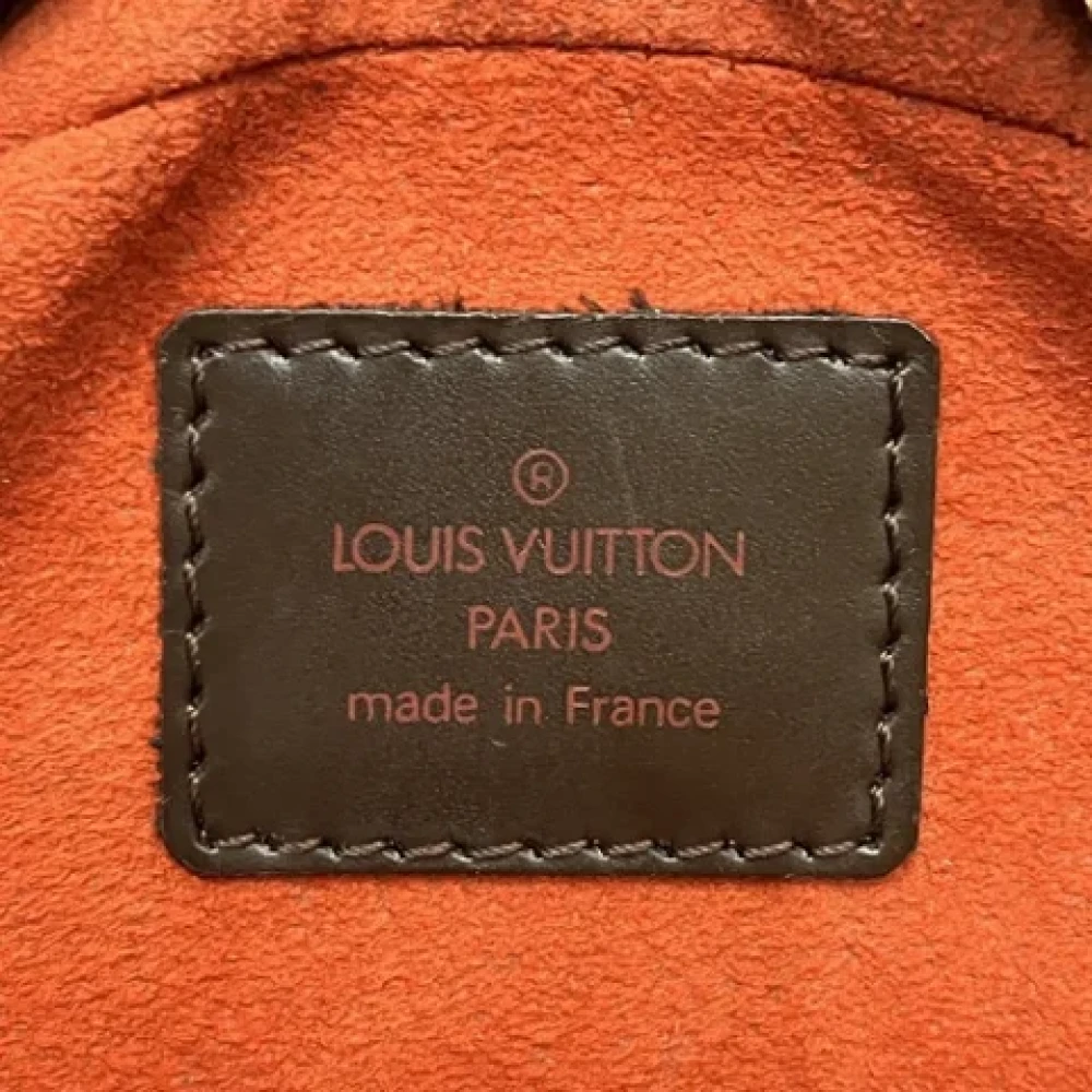 Louis Vuitton Vintage Pre-owned Fabric shoulder-bags Brown Dames