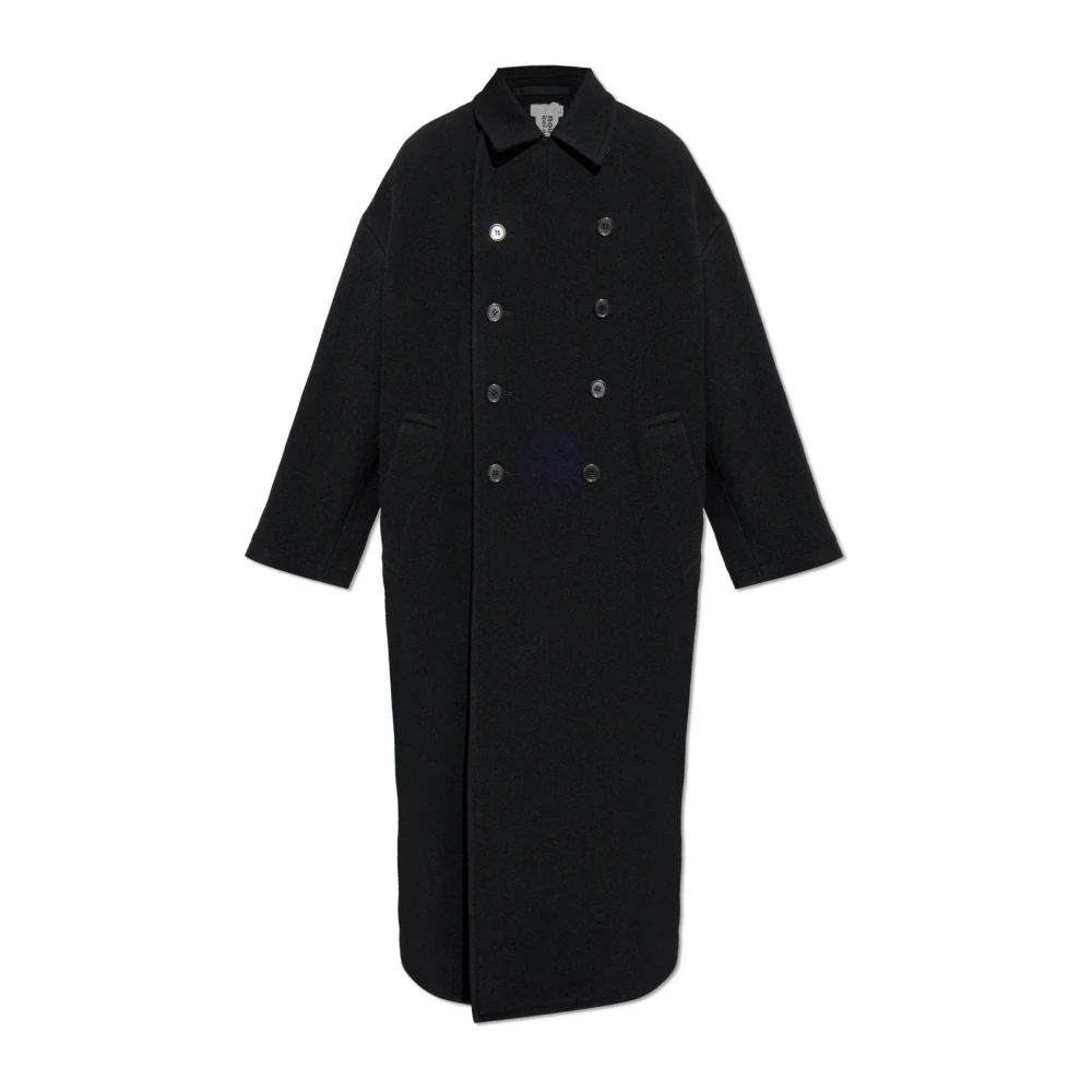 Comme des Garçons Double-breasted jas Black Dames