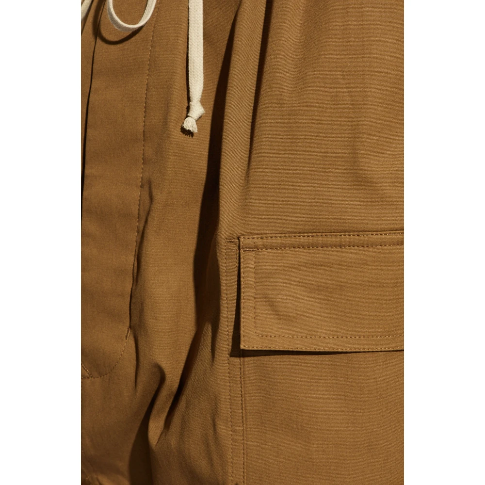 Rick Owens Pods Shorts Brown Heren