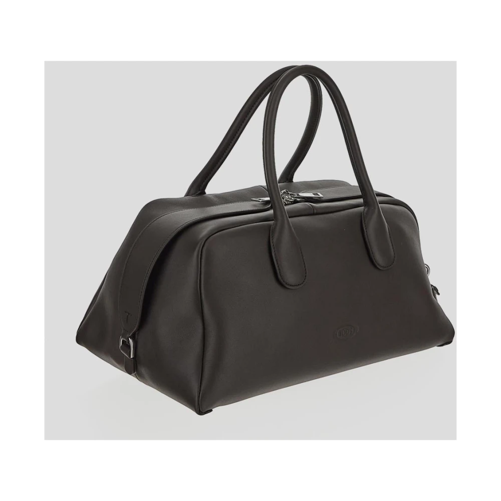 TOD'S Leren Darsena Tas Brown Dames