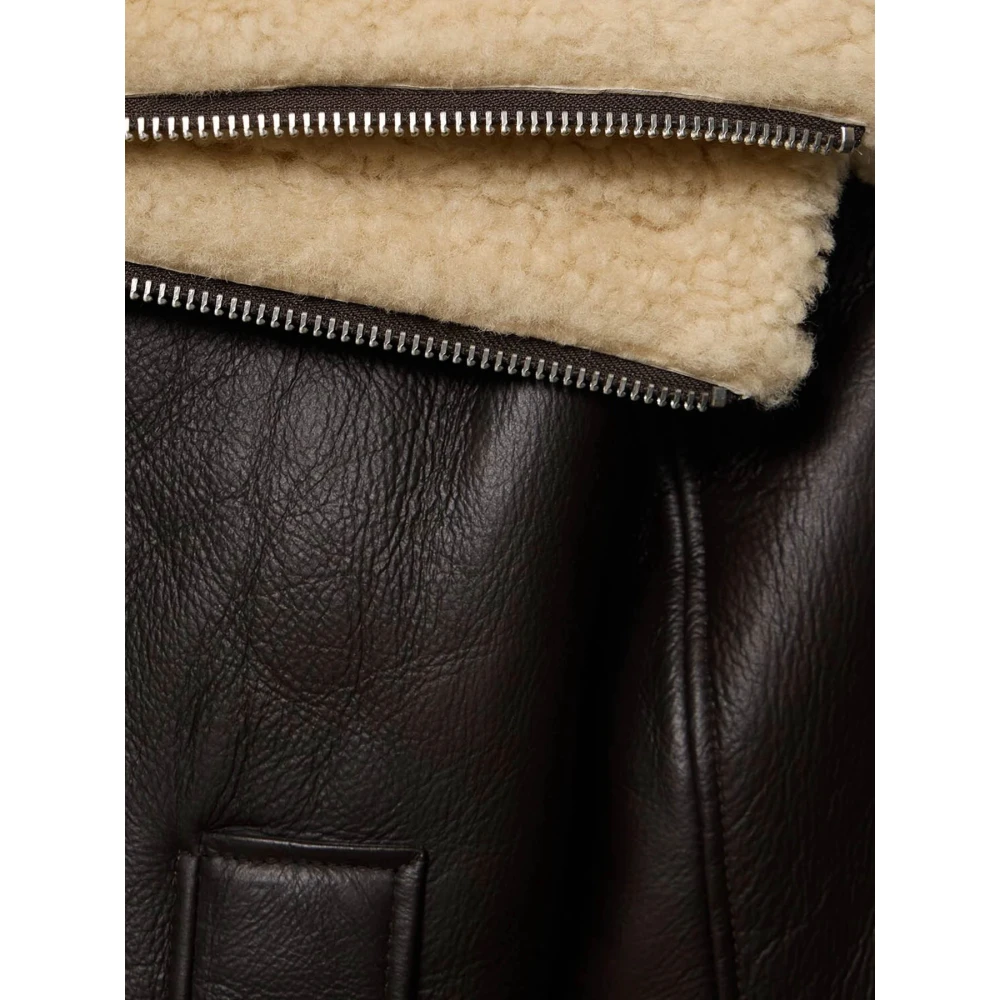 Mackage Shearling Jas Brown Heren
