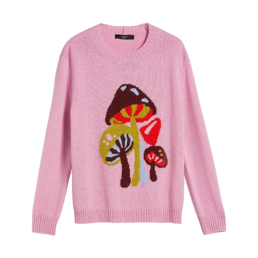 Max Mara Weekend Roze Toscana Sweaters Pink Dames
