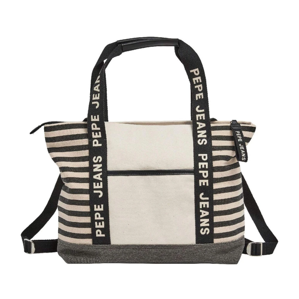 Pepe Jeans Tote Bags White Dames