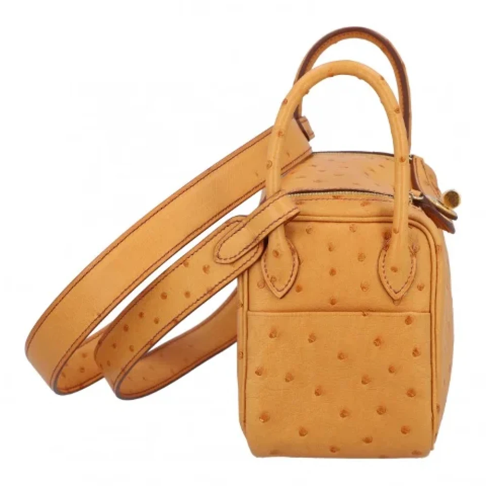 Hermès Vintage Pre-owned Leather shoulder-bags Brown Dames
