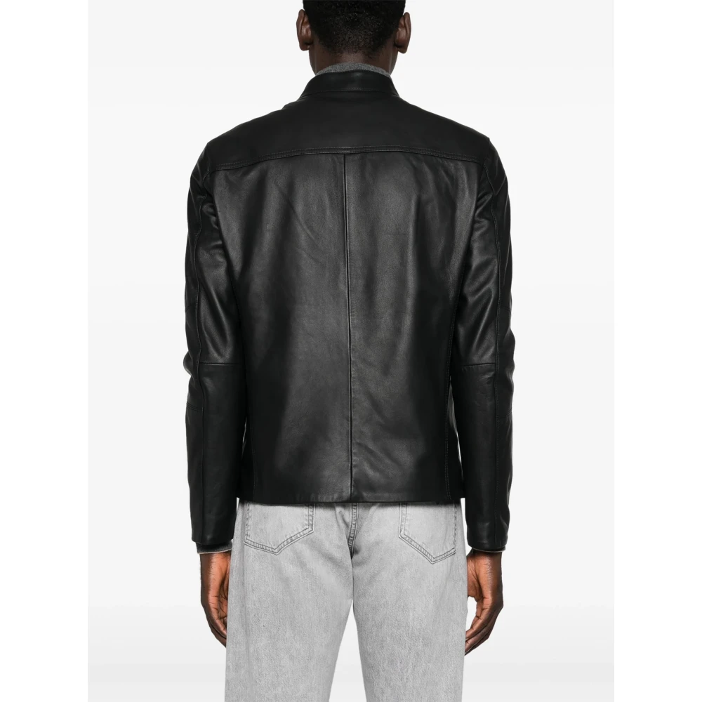 Michael Kors Zwarte Racer Jack Black Heren