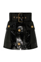 black-belted-leather-miniskirt