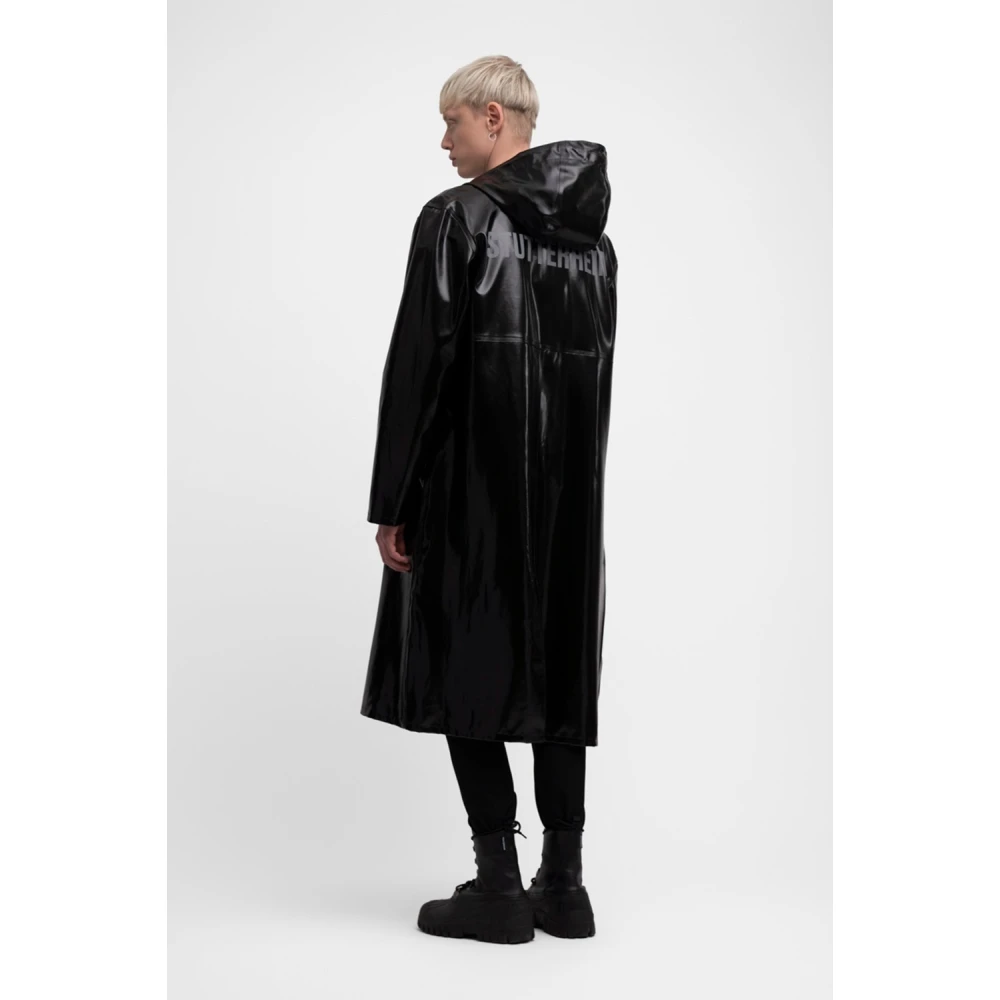 Stutterheim Print Opal Regenjas Black Heren