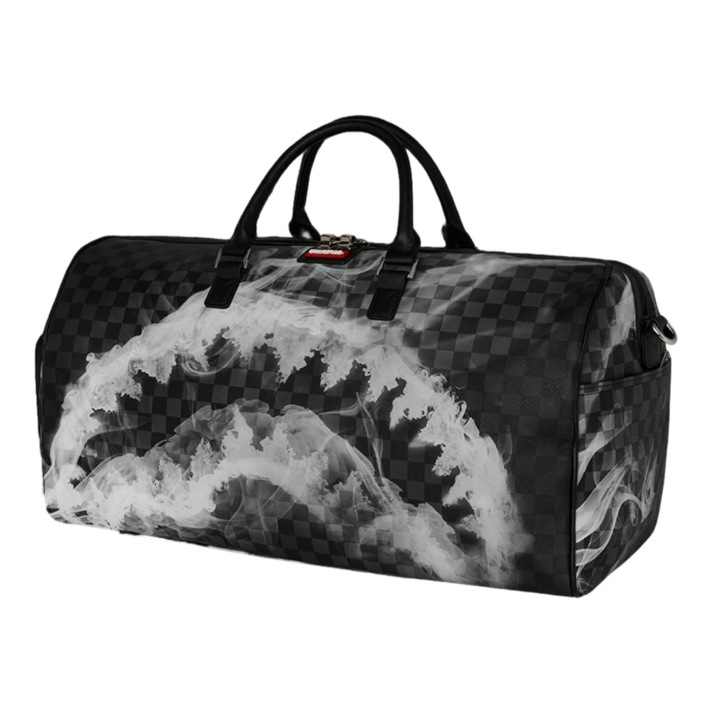 Sprayground Women's Black Weekend Bags, One Size, Duffle Bag