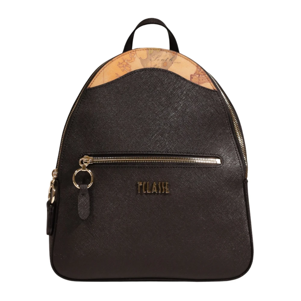 Alviero Martini 1a Classe Dames Tas Herfst Winter Collectie Black Dames