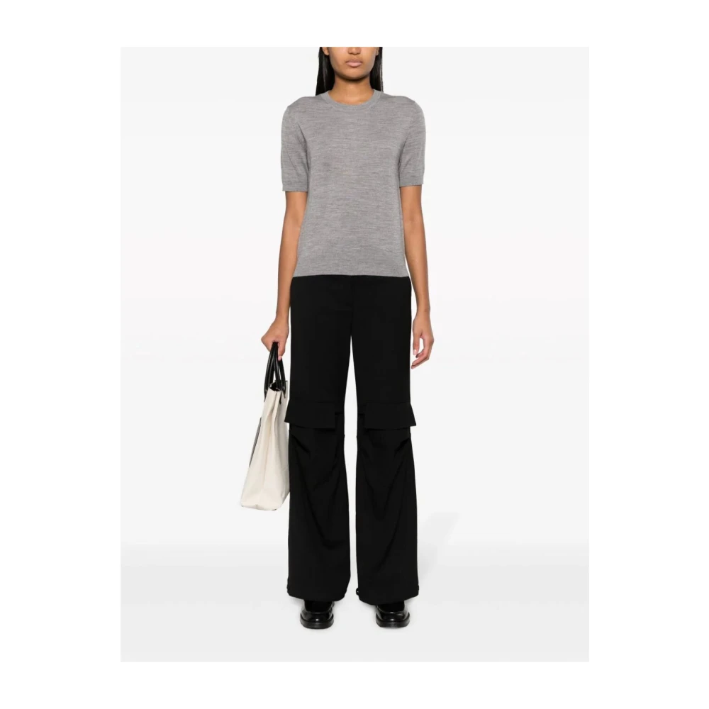 P.a.r.o.s.h. Zwarte Panta Stijlvolle Modedress Black Dames