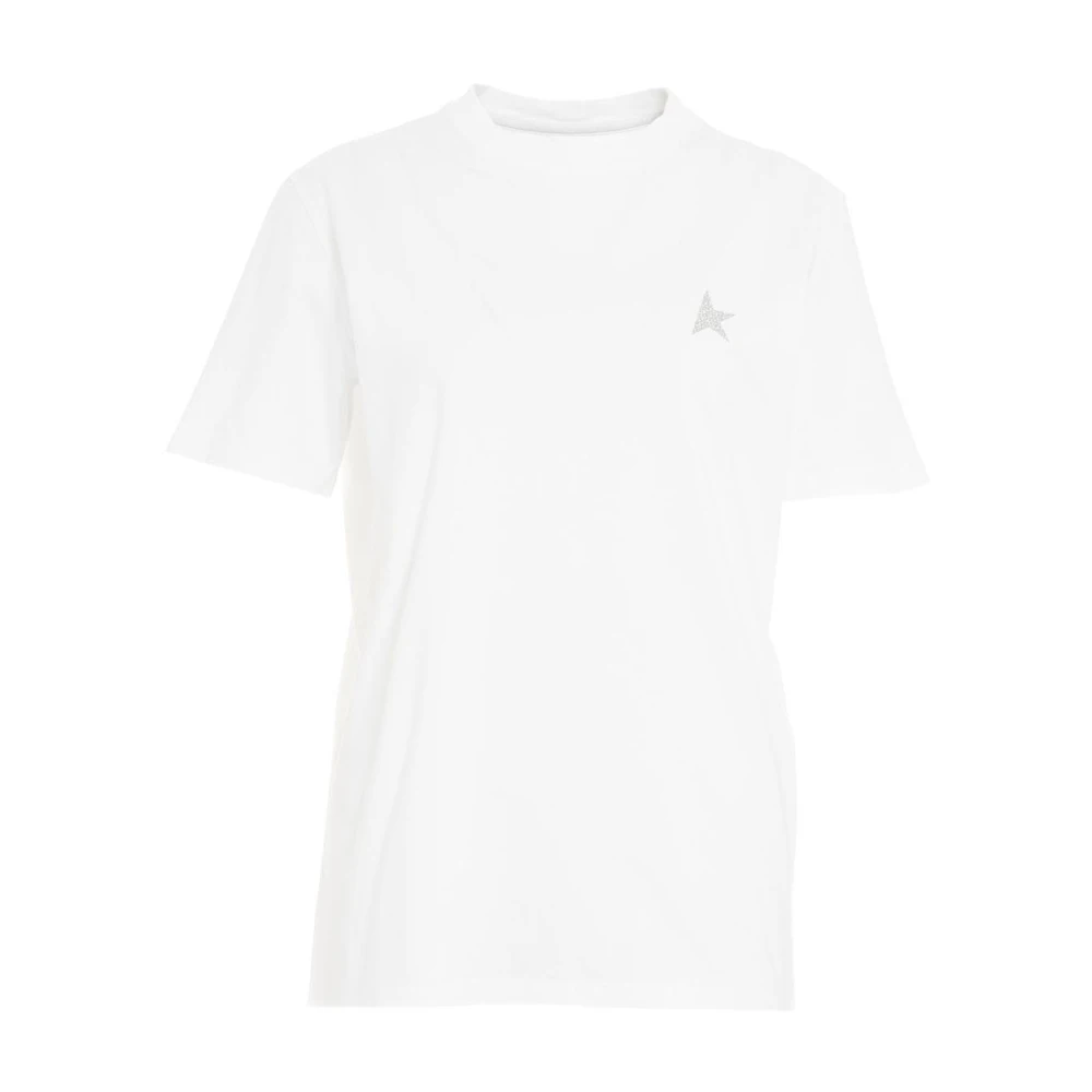 Golden Goose T-shirt met korte mouwen White Dames