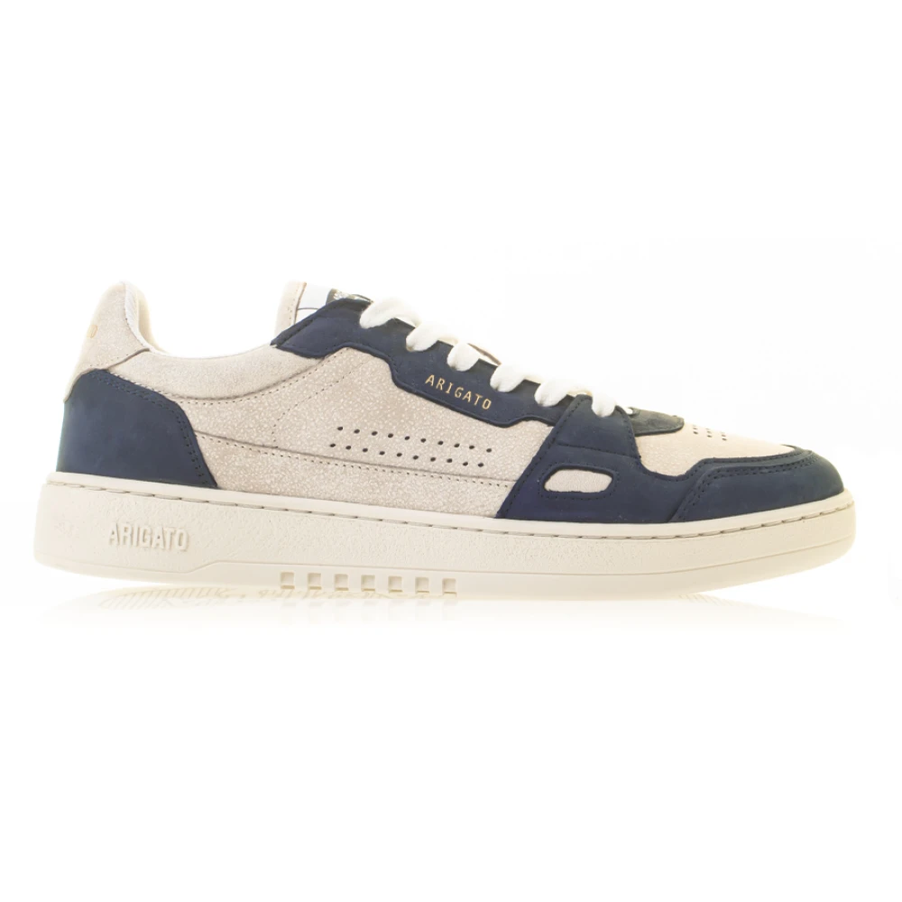 Axel Arigato Beige-Blauwe Dico Lo Sneaker Beige Heren