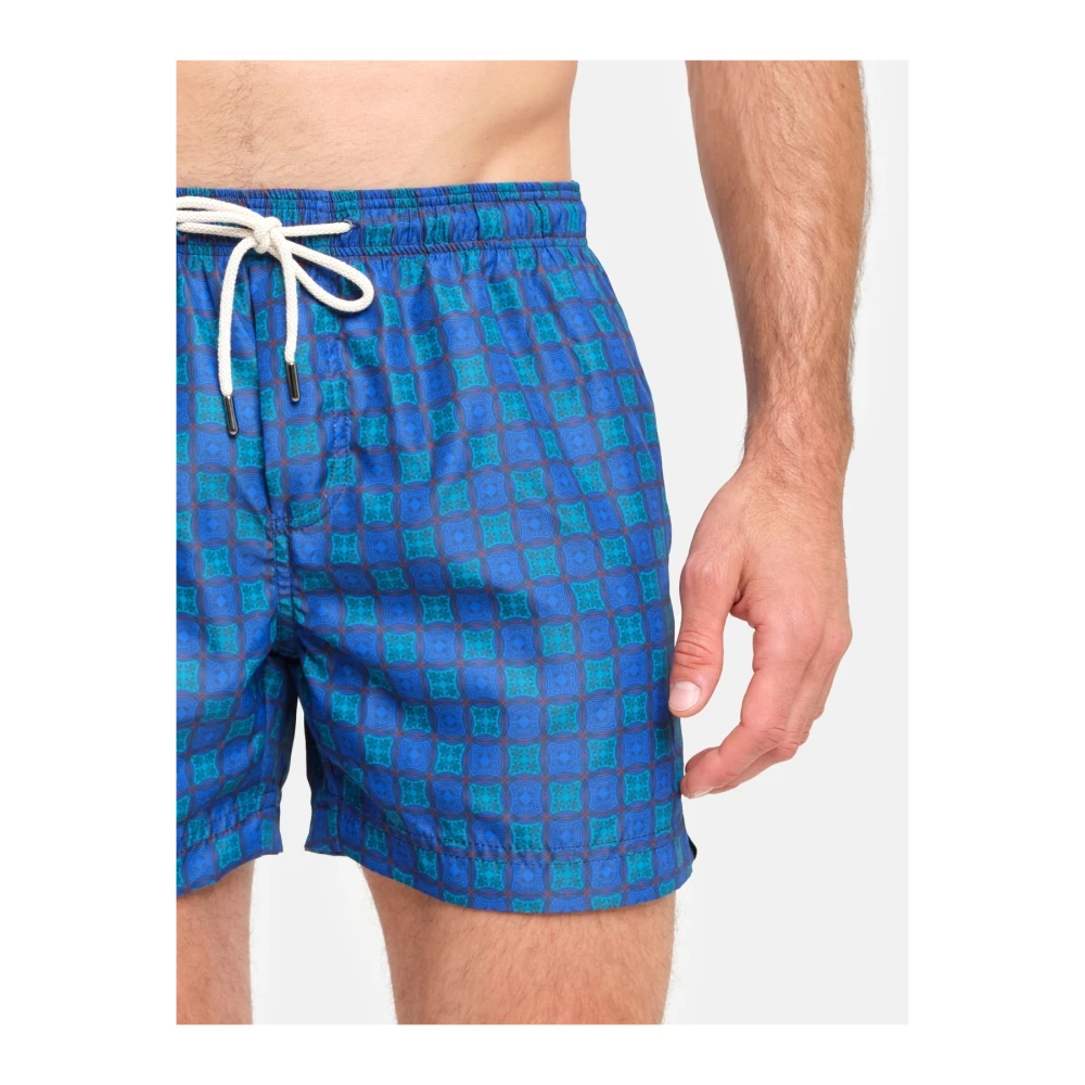 Peninsula Mediterrane Stijl Zwembroek Blue Heren