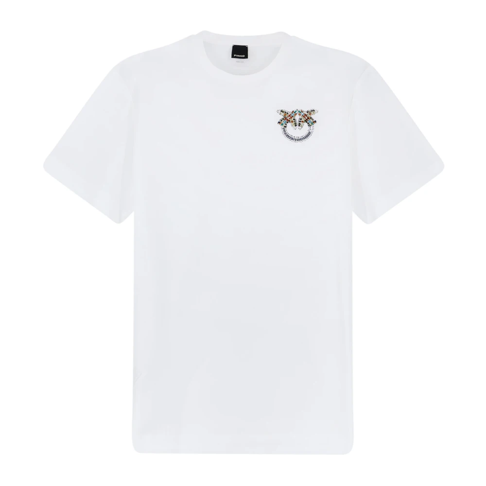 Pinko , T-Shirts, Female, White, Xs, T-Shirts And Polos White