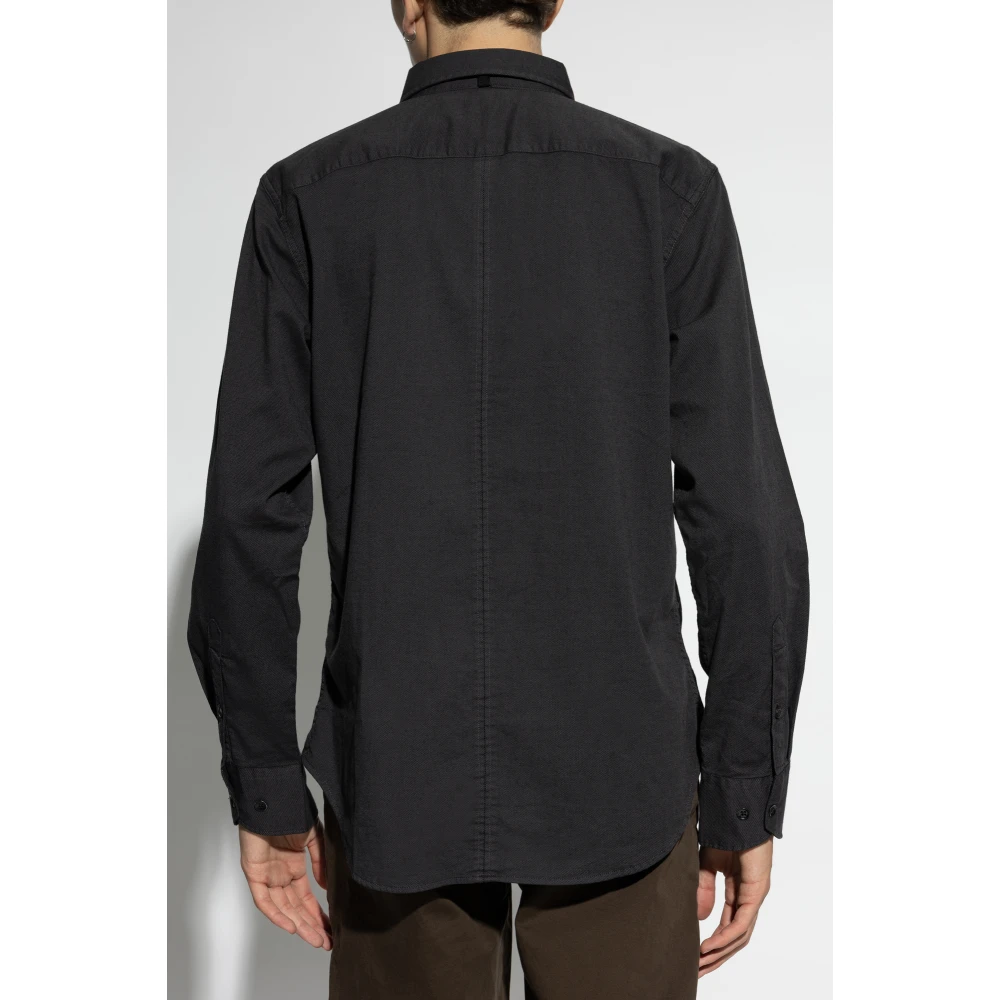 Rag & Bone Lange mouwen shirt Black Heren
