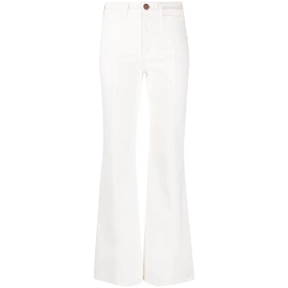 See by Chloé Straight Jeans White Dames